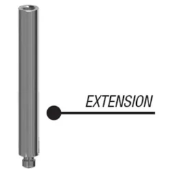 KORDA Supports Cannes-Accessoire support de cannes à carpe singlez spike extension section