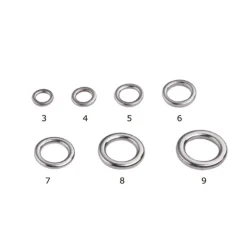 BKK Montages / Hameçons-Anneaux Soudés Solid Ring