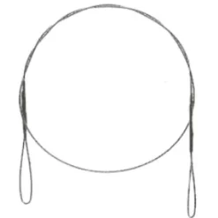 CANNELLE Carnassier Au Posé-Bas de ligne acier carnassier multiflex c725 40cm