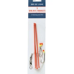 FLASHMER Bas De Lignes / Lignes Montées-Bas de ligne mer 3 balais trainard