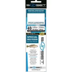 SUNSET Bas De Lignes / Lignes Montées|Surfcasting-Bdl Surfacasting Rs Complet Spec Gros Poissons/fluoro