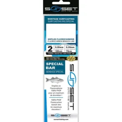 GARBOLINO Surfcasting|Bas De Lignes / Lignes Montées-Bdl Surfcasting RS COmpetition Spec Bar Fluro