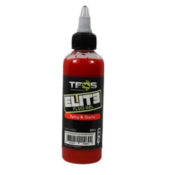TEOS Appâts / Amorces-Booster Fluo Gel Elite Spicy/Garlic 100ml