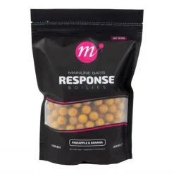 MAINLINE Appâts Et Fabrication-Bouillettes Response Pineapple & Banana 15 mm 450G