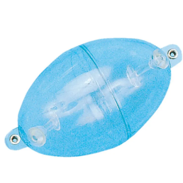 BULDO Lignes Et Accessoires De Montage|Montages / Hameçons-carnassier ovale transparent (x2)