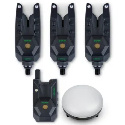 SONIK Détection-Coffret 3 détecteurs + 1 centrale + 1 lampe bivvy HeroX