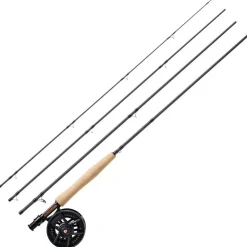 GREYS Packs|Ensembles-Ensemble Fin Fly canne 8’ soie 4 + moulinet + soie n°4