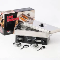 ABU GARCIA Bagagerie, Rangement, Transport|Goodies Et Idées Cadeaux-Fumoir Acier Inoxydable