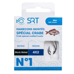 SERT Montages / Hameçons-Hameçon Monté Spécial Crabe 150cm