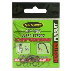 FUN FISHING Hameçons-Hameçons coup monster pursuit a oeillet sans ardillon mp400 (x20