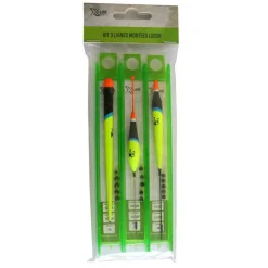 X-LINE Lignes Montées-Kit de 3 lignes montées coup loisir