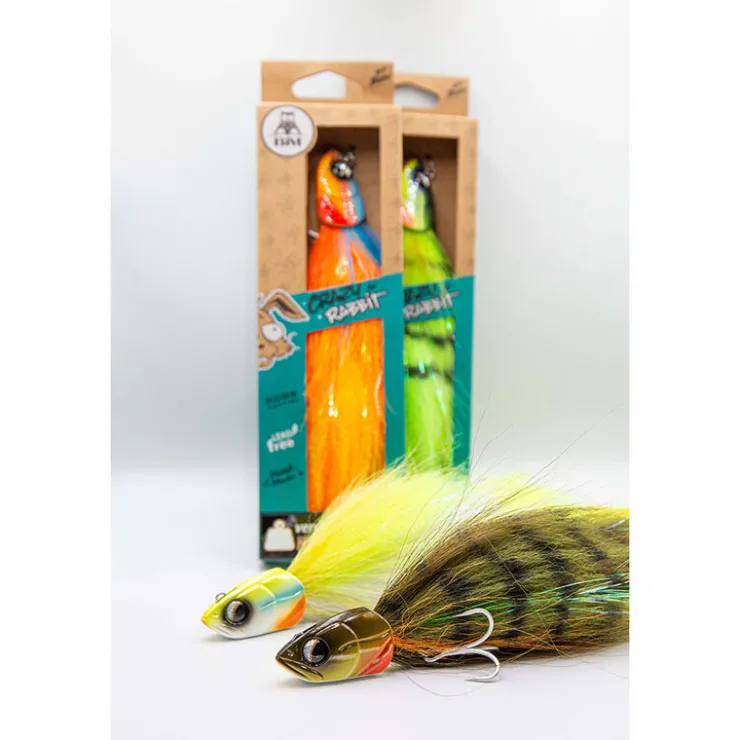 BIM TACKLE Leurres-Leurre Bucktail Crazy Rabbit Shallow 29cm, 33g