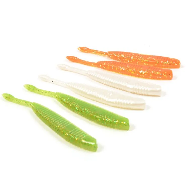BZONE Découverte Pêche Du Carnassier|Leurres-Leurre Souple Finess STK Slug 10cm (x6)