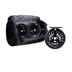 JMC Moulinets|Ensembles-Moulinet REVOLUTION LT Black 68 Silver Spot + 3 Bobines 46 Multi Spots