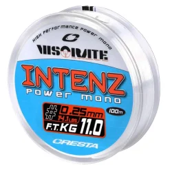 CRESTA Filaments|Fils De Pêche Feeder-Nylon Visorate Intenz Power Mono 100m