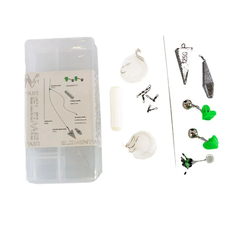 SASORI + REDFISH Packs Et Ensembles-Pack Elementair Surf 450 + Surf Box + Pique Surf Alu 1 M + Fourreau Surf + Baksalt