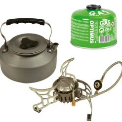 PACIFIC PECHE Packs|Bivouac/Confort-Pack Réchaud + Kettle
