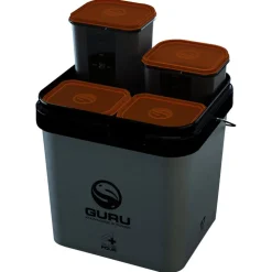 GURU Appâts / Amorces-Seau + Compartiments Plus 4 System