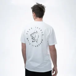 NASH Vêtements-T-shirt Make it Carp Logo Ecru