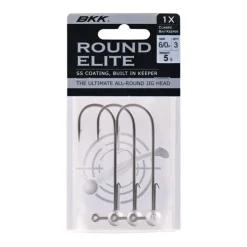 BKK Têtes Plombées-Têtes Plombées Round Elite Classic Bait Keeper H4/0 (x3)