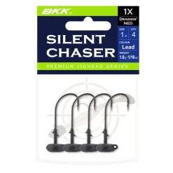 BKK Têtes Plombées-Têtes Plombées Ned Rig Silent Chaser Draggin'Ned H1/0 (x4)